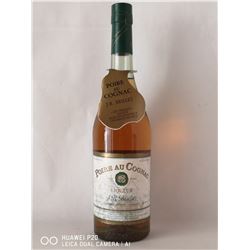 J.R BRILLET PIORE AU COGNAC LIQUEUR. 750ML BOTTLE