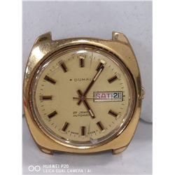 VINTAGE MEN'S DUMAI 25 JEWEL AUTOMATIC SWISS MADE
