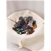 Image 1 : SMALL DISH CONTAINING VARIOUS GEMS TAKEN FROM