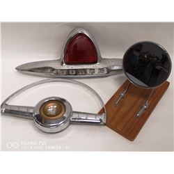 LOT OF 3 VINTAGE 1940'S CAR PARTS