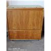 Image 2 : MID CENTURY MODERN TEAK CABINET 39" X 24" X 42"