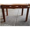 Image 2 : PAIR OF MID CENTURY MODERN TEAK END TABLES 30" X