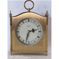 VINTAGE MAUTHE 8" TALL MANTLE CLOCK GERMAN