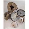 Image 1 : LOT OF VARIOUS GEODES WITH VOIDS