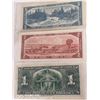 Image 2 : 1937 CANADIAN 1 DOLLAR NOTE, 1954 CANADIAN 2