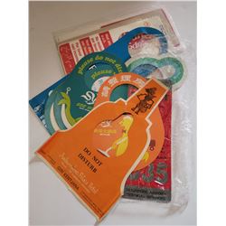 LOT OF VARIOUS VINTAGE "PLEASE DO NOT DISTURB"