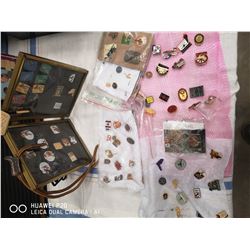 LARGE LOT OF VARIOUS PINS.