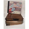 Image 1 : LOT OF 5 VINTAGE JAZZ RECORD BINDERS. INCL. FRANK