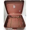 Image 2 : VINTAGE BROWN LEATHER SUIT CASE 21" X 9" X 19"