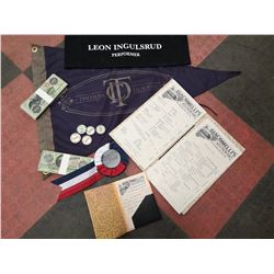 LARGE LOT OF "HELL ON WHEELS" MEMORABILIA/ PROPS