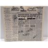 Image 1 : NEWSPAPER SIGNED BY HELL ON WHEELS CAST MEMBERS
