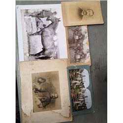 LOT OF WAR PHOTOS FROM THE 1880'S INCL. A