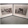 Image 1 : LOT OF 2 CHARLES SCHREYVOGEL PRINTS. "A FRIEND