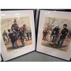 Image 1 : PAIR OF 1888 ENLISTED MEN PRINTS. BOTH MEASURING