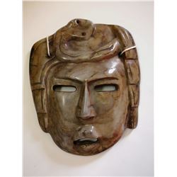 SIGNED MARBLE MEDUSA MASK 8" X 6"