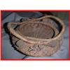 Image 1 : Antique Grass Coil Basket with Seedpods #1169815