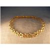 Image 1 : Estate Hawaian 14K Gold Emerald Floral Bracelet#1169838