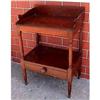 Image 1 : 19c American Shaker Pine Wash Stand Table #1170244