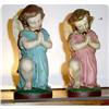 Image 1 : Pair of terracotta Italian  Angels  #1170286