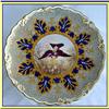 Image 1 : COALPORT CABINET PLATE HANDPAINTED BIRD #1170308