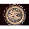 Image 1 : CHINESE EXPORT BLUE CANTON SCALLOPED BOWL #1180619