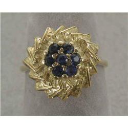 14K sapphire ring #1180977