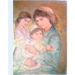 Alasandra's Royal Heirs  litho by Edna Hibel #1180996