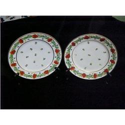 French Porcelain Plates,  c1800 #1181008