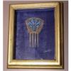 Image 1 : Framed Antique Victorian Celluloid Comb with #1181017