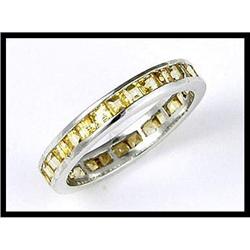 14K SOLID WHITE GOLD ETERNITY BAND #1181047