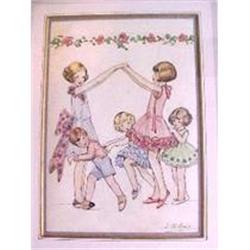 'Party Games' by Louisa M. Hine R.I. #1181258