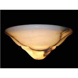 A pair of alabaster sconces #1181262