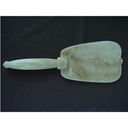 Chinese carved Celadon jade   #1181304