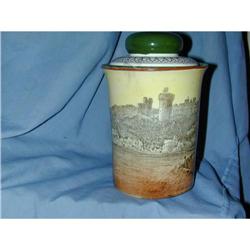 ANTIQUE ROYAL DOULTON HUMIDOR  #1181314