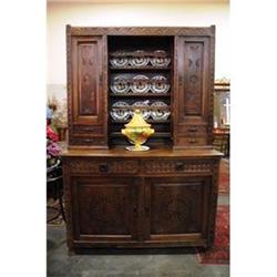 French oak buffet double corps from Brittany #1193790