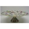 Image 1 : 1930's Pedestal Cake Stand CHINTZ #1193893