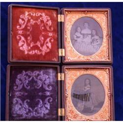 Pair Antique 19th Century Union Cases #1193998