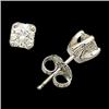 Image 1 : 14k DIAMOND Earstuds .66 CARATS! #1194077