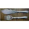 Image 1 : William Gale Fish Serving Set engraved #1194182