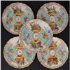 Image 1 : Meissen Display Plates, Set of Five #1194279