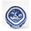 Image 1 : 19C Chinese Export Blue & White Shrimp Plate #1194359