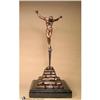 Image 1 : SALVADOR DALI SIGNED BRONZE CHRIST OF ST JOHN #1194398