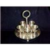 Image 1 : AntiqueEnglish Silver Egg Server Stand #1194453