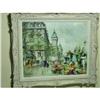 Image 1 : LARGE OIL PAINTING - A PARIS STREET SCENE - F. #1194523