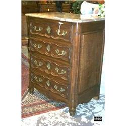 Marble Topped Chest of Drawers #1194657