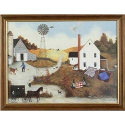  ?Amish Farm? by Linda Stocks #1207041