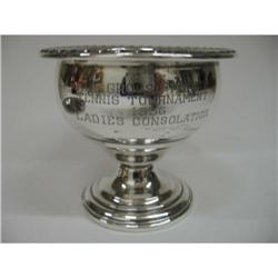 Sterling Silver Trophy Cup Grosse Pointe Tennis#1207055