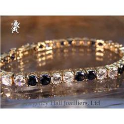 RHJ Cubic Zirconium & Synthetic Sapphire Bracel#1207060