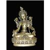 Image 1 : Perfect Tibetan Buddhist Gilt Copper Statue #1207317