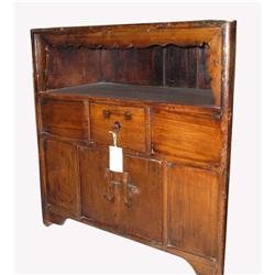 Chinese Qing Dy. Wood Northeast Cabinet #1207336